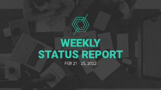 Weekly Status Report Presentation Template
