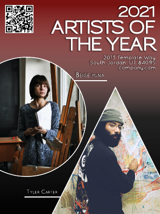 Artist of the Year Poster Template