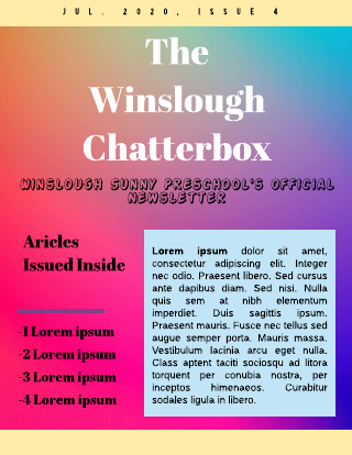 Winslough Newsletter Template