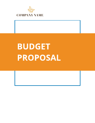 Yellow Budget Proposal Template