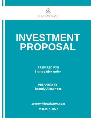 Investment Proposal Template