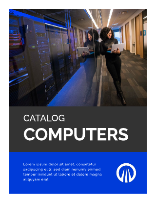 Computers High Technology Catalog Template