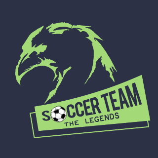 Eagle Soccer Logo Template