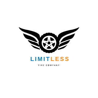 Modern Wheel and Wings Icon Auto Logo Template