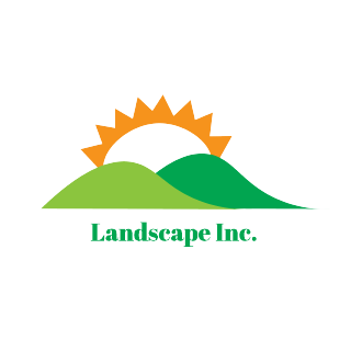 Landscape Sun Logo Template