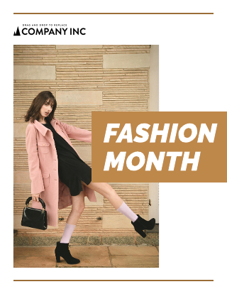Fashion Month Booklet Template