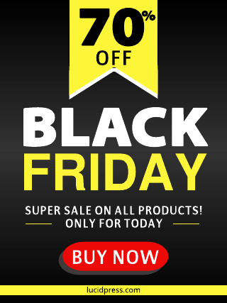 Black Friday Retail Poster Template