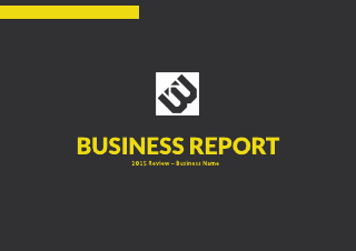 digital business report template