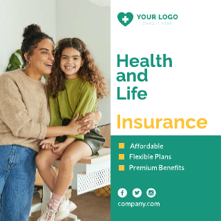 Health Insurance Banner Ad Template