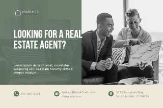 Real Estate Agent Realtor Postcard Template