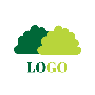 Landscape Bush Logo Template