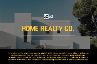 Home Realty Co. Postcard Template
