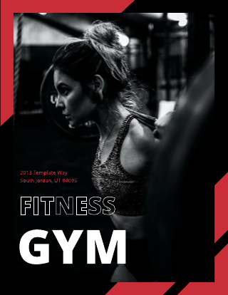 Fitness Gym Media Kit Template
