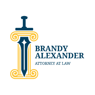 Column And Sword Attorney & Law Logo Template