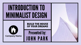 Purple Architecture Presentation Template