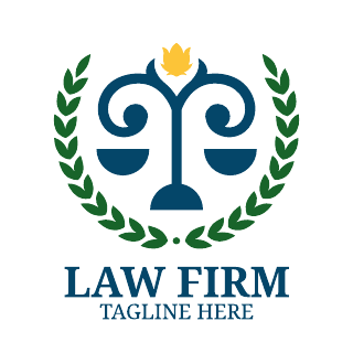 Abstract Scale Attorney & Law Logo Template