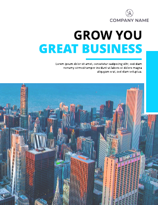 Great Business Booklet Template