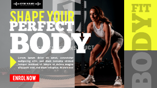 Perfect Body Gym Website Template