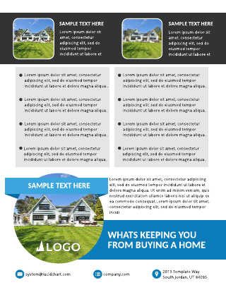 House Mortgage Flyer Template