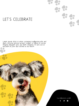National Pet's Day Poster Template