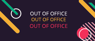 Shapes Out of Office Facebook Cover Template