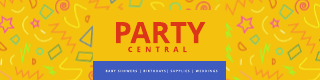 Party Supplies Etsy Banner Template