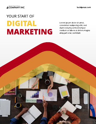 Creative Digital Marketing Brochure Template