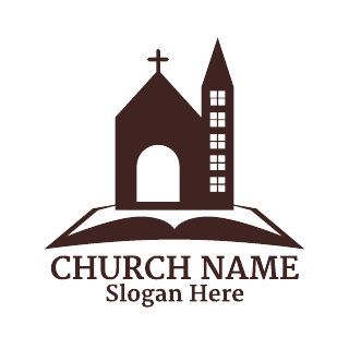 Brown Church Logo Template