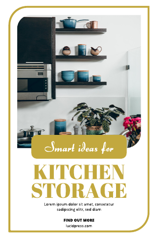 Smart Ideas Kitchen Storage Pinterest Template