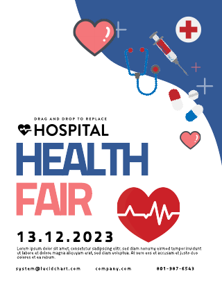 Community Health Event Flyer Template