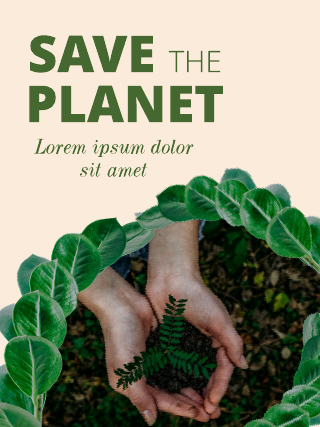 Save the Planet 2 Poster Template
