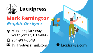 CleaningPC Services Business Card Template