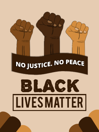 Human Rights BLM Poster Template