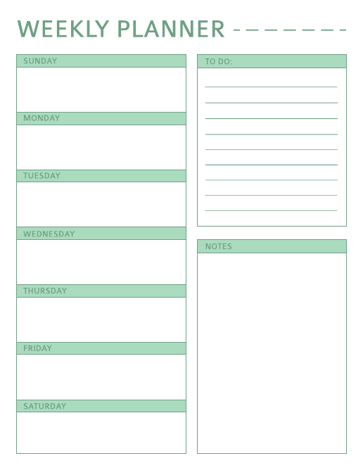 Biweekly Calendar Template Lucidpress