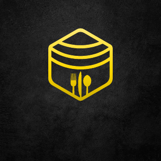 Gold Premium Cuisine Logo Template