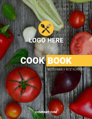 Cookbook Booklet Template