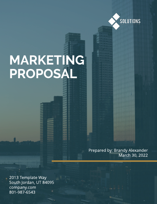 Blue Marketing Proposal