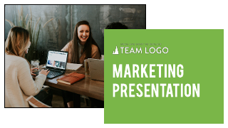Light Green Marketing Presentation Template