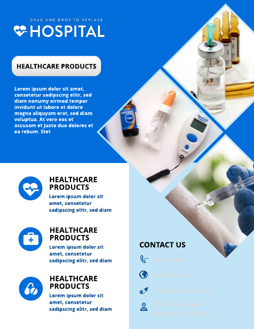 Medical Products Health and Medical Flyer